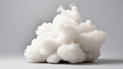 White fluffy cloud
