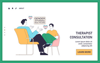 Gender transition. Gender-affirming care for transgender people. Patient