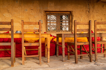 private house at the gates of the Sahara desert
