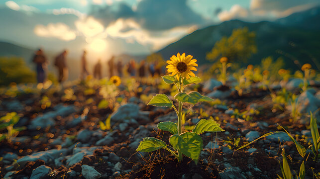 Activis planting trees