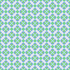 Multi color seamless abstract pattern. Background and backdrop. Multi Colored. Colorful ornamental design. Colored mosaic ornaments. Vector graphic illustration. EPS10.