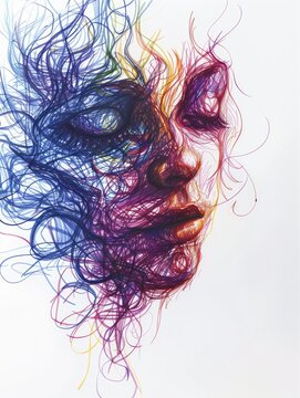 Illustration Depicting Various Paraphilic Disorders Generative AI
