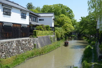 八幡堀　滋賀県近江八幡市
