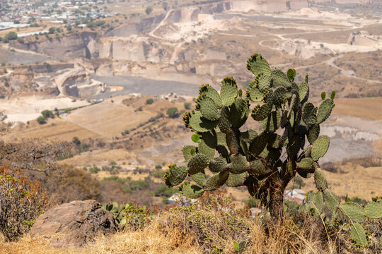 Panorama del antiguo lago de Texcoco.