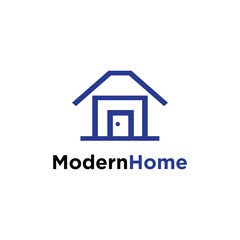 Fototapeta premium Modern Home Logo Design Simple