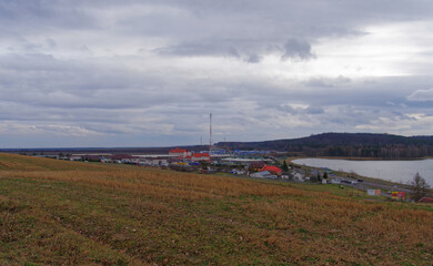 Przejście graniczne w Hrebennym.