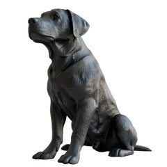 Rendering Labrador Dog. Isolated on transparent background.