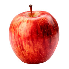 Apple. Isolated on transparent background.
