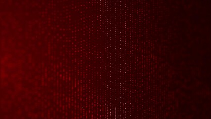 Connection flicker dots red loop background