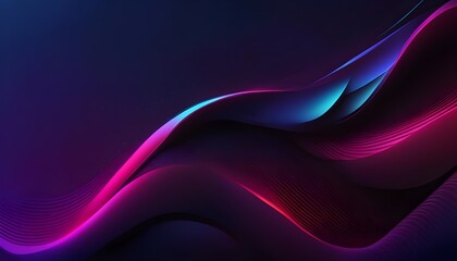 dark abstract neon lights gaming background wallpaper