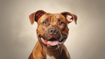 American Pit Bull Terrier Ai Generative