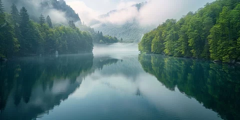 Foto op Plexiglas anti-reflex breathtaking landscapes of nature © toomi123