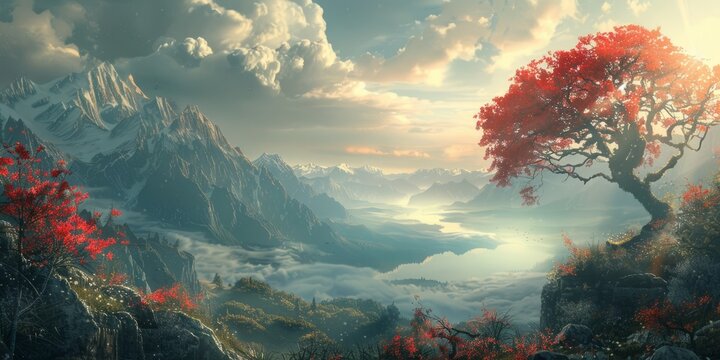 breathtaking landscapes of nature