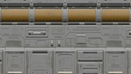 Texture material background Sci-Fi Panel 3 © Emmanuel Vidal