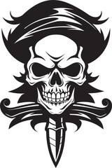 Buccaneers Badge Rogue Pirates Emblem Pirate Captains Insignia Emblem of Piracy