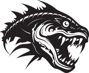 Jungle Jive Freshwater Fish Logo Sketches Ripple Radiance Tropical Fish Vector Symbols