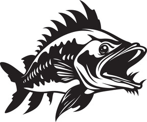 Amazonian Allegory Tropical Fish Vector Creations Coral Canvases Freshwater Fish Logo Icons