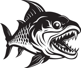 Ripple Radiance Tropical Fish Vector Symbols Tidal Tapestries Freshwater Fish Logo Graphics