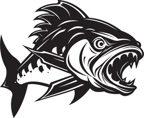 Oasis Odyssey Freshwater Fish Logo Inspirations Tropical Tinge Vector Icons of Tropical Fish