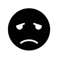 Obraz premium sad emoji