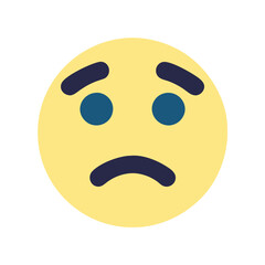 Fototapeta premium sad emoji