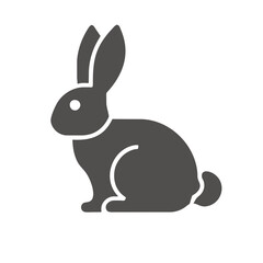 Icon of a rabbit with big ears