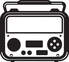 Retro Gaming Wonderland Handheld Console Logo Design Pocket Arcade Odyssey Retro Console Emblem