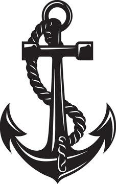 recommend clip art: Sailors Emblem Ship Anchor with Rope Vector Logo Marine Tradition Icon Anchor Rope Vector Graphic
