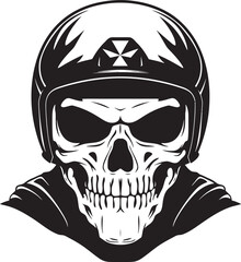GuardianGlow Helmeted Skull Vector Icon KnightKeeper Helmeted Skull Logo Design