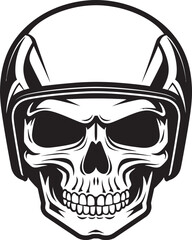 BoneDefender Vector Icon with Helmeted Skull Skull Armor Helmeted Skull Graphic Icon