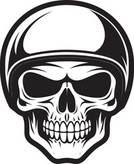 BoneKnight Helmeted Skull Graphic Icon SkullArmor Vector Logo Design with Helmeted Skull