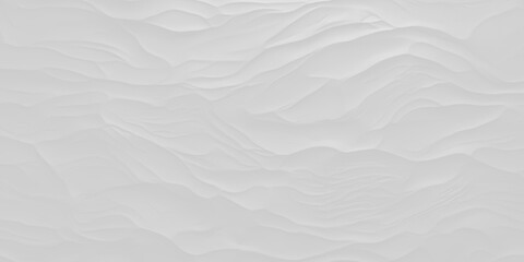 Fototapeta premium Craft white paper texture background banner with copy space, wallpaper ad design abstract light gray surface close-up backdrop