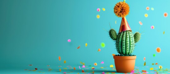 Spiky Party Hats at the Cinco de Mayo Cactus Celebration