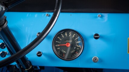 Speedometer in a car