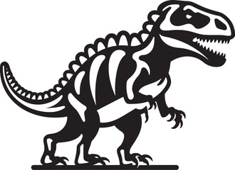 Rex Resurgence T Rex Icon Emblem Tyrannosaurus Tribute Vector Logo