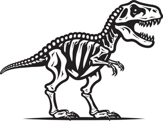 Prehistoric Powerhouse Tyrannosaurus Logo Ancient Apex T Rex Graphic Design