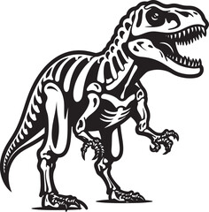 Rex Resurgence T Rex Icon Emblem Tyrannosaurus Tribute Vector Logo Design