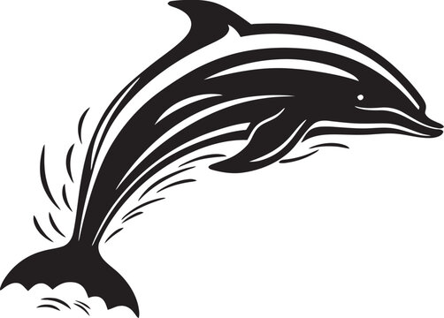 Nautical Nobility Whale Emblem Icon Azure Aura Vector Logo Symbol