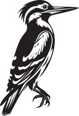Talon Tapper Vector Woodpecker Logo Percussive Plumage Iconic Woodpecker Emblem