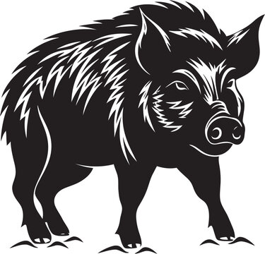 recommend clip art: Boar Battleground Wild Boar Vector Graphics Snorting Sovereign Iconic Logo Symbol
