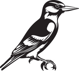 Avian Artistry Woodpecker Symbol Icon Vibrant Vigor Vector Logo Design with Woodpecker Emblem