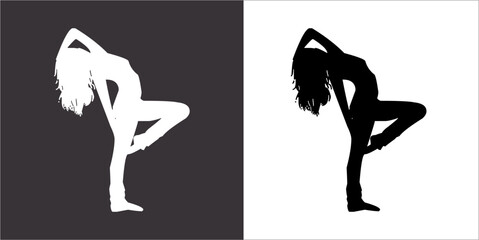  IIlustration Vector graphics of dance dance icon