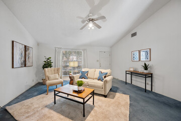 a home living room