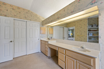 a home bathroom