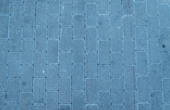 old wooden cobblestones, useful as background, in blue tones