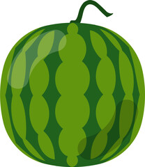 Watermelon fruit icon