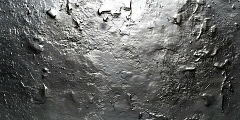 Creating an Elegant Silver Background with Textured Brush Metal and Subtle Scratches. Concept Brush...