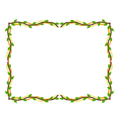 Frame Border Vine art Vector design 