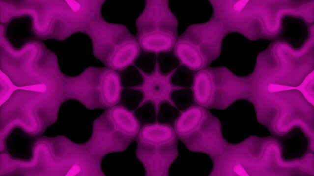 Abstract Background symmetrical composition. Looped bg for show or events, exhibitions, festivals or concerts, music videos.