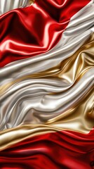 Luxury gold and red metal background with some wavy lines in it